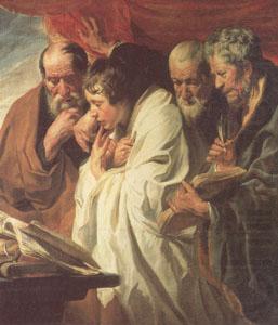 Jacob Jordaens The Four Evangelists (mk05) china oil painting image